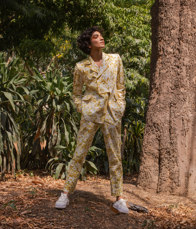 Flower Power Print and Play Pant Suit