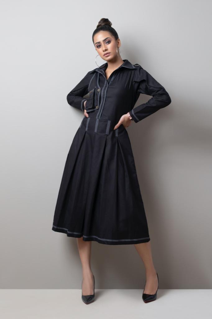 Reet Knee Length Dress