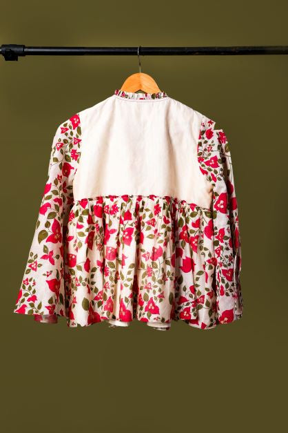 Iris Gathered top