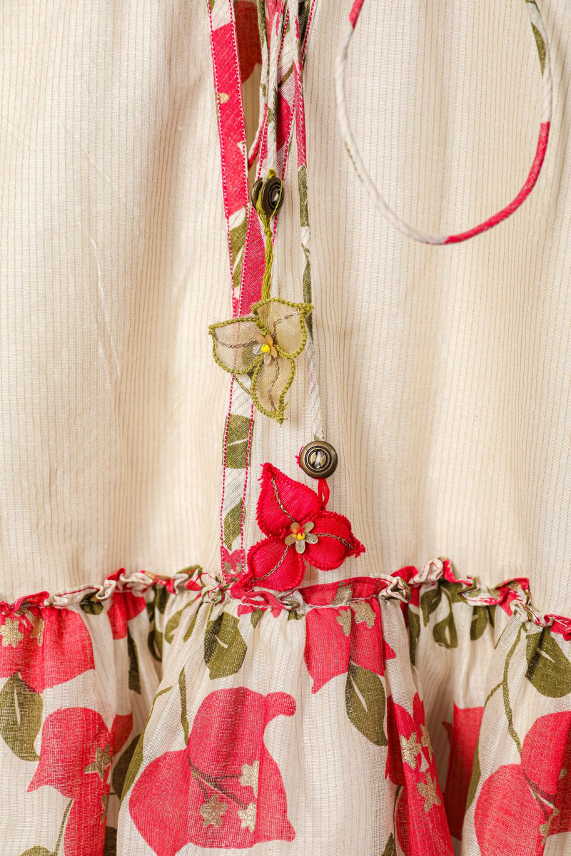 Iris Gathered top