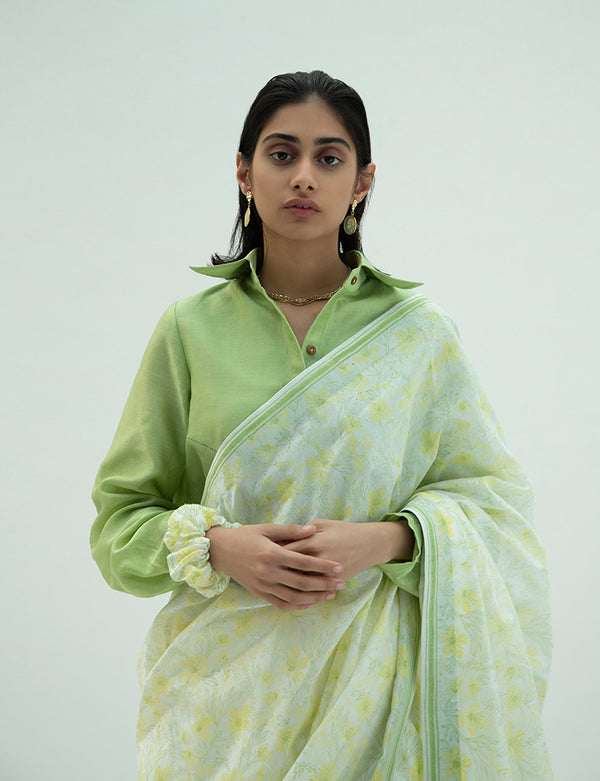 First bloom saree