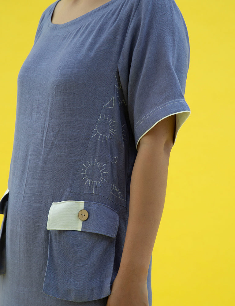 Voilet summer dress