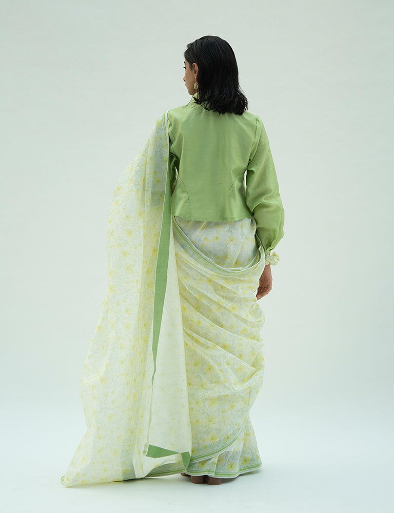 First bloom saree