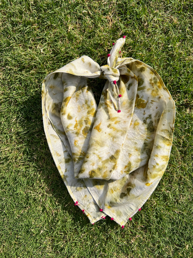 Natural print bandana