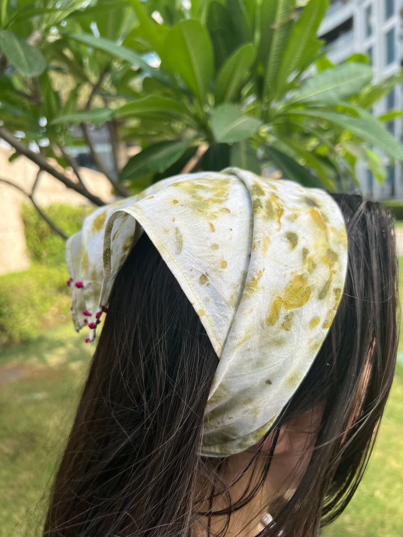 Natural print bandana