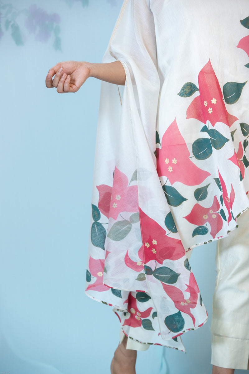 Asymmetric Poppy shirt