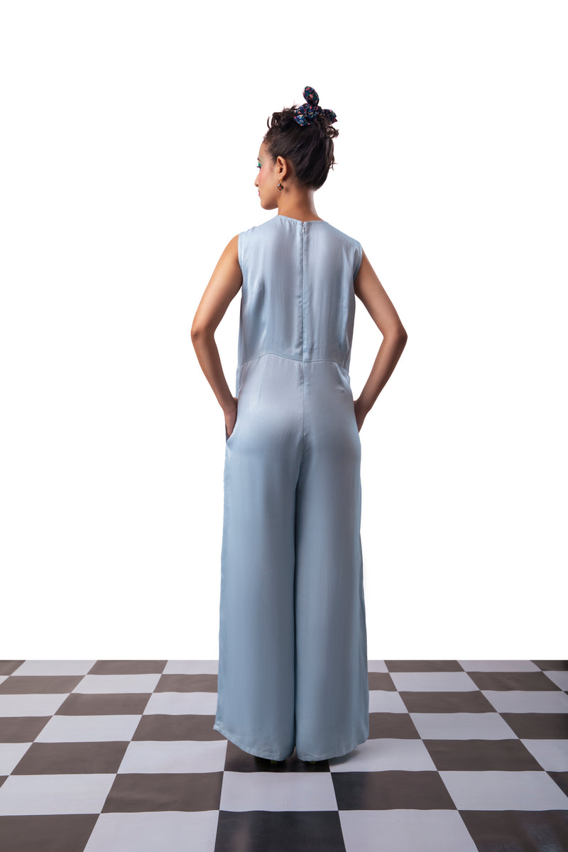 POWDER BLUE JUMPSUIT