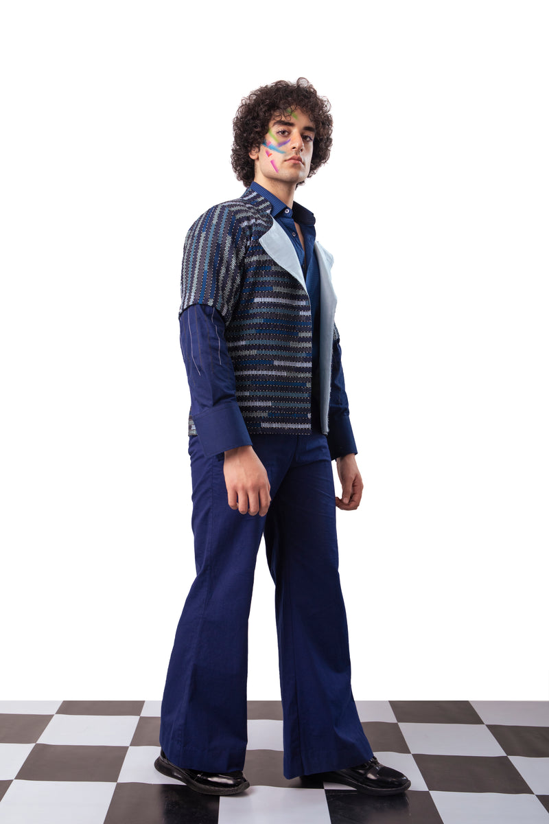 TRUELY BLUE MEN'S CO-ORD SET
