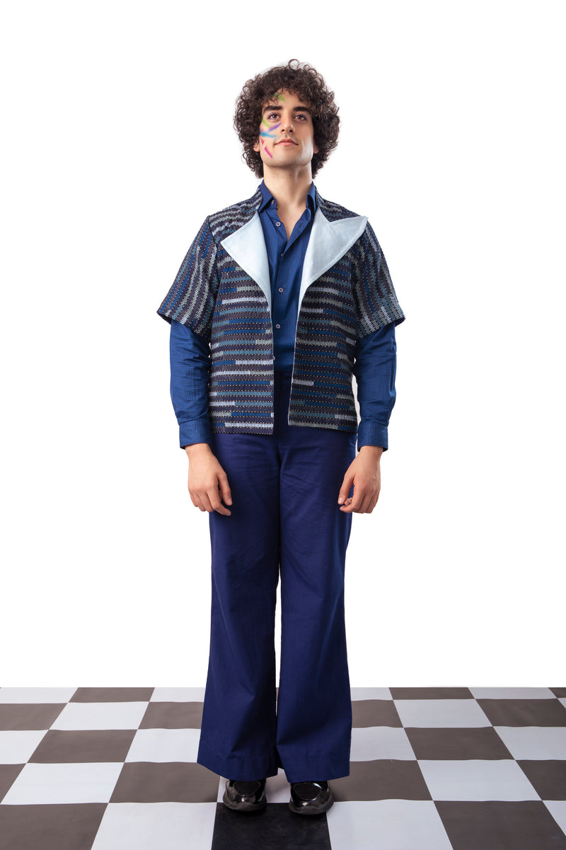 TRUELY BLUE MEN'S CO-ORD SET