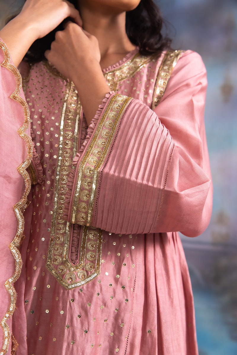 GULKAND A-LINE KURTA SET
