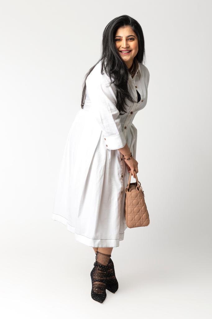 White heaven dress