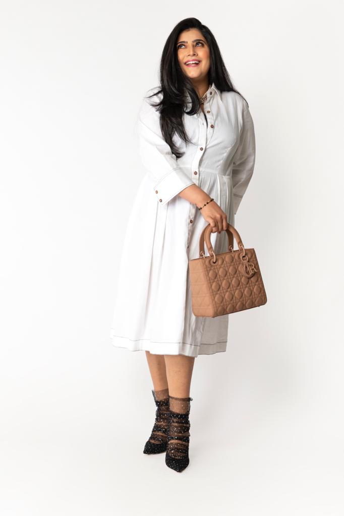 White heaven dress