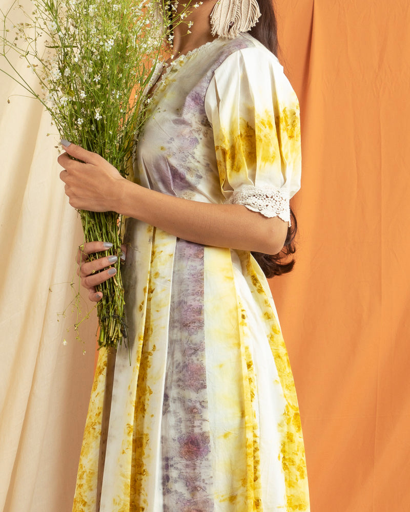 Sienna Dress with Botanical Prints